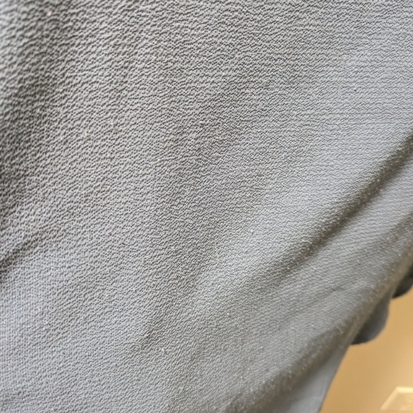 Blue Short Sleeve Blouse - Picture 5 of 6